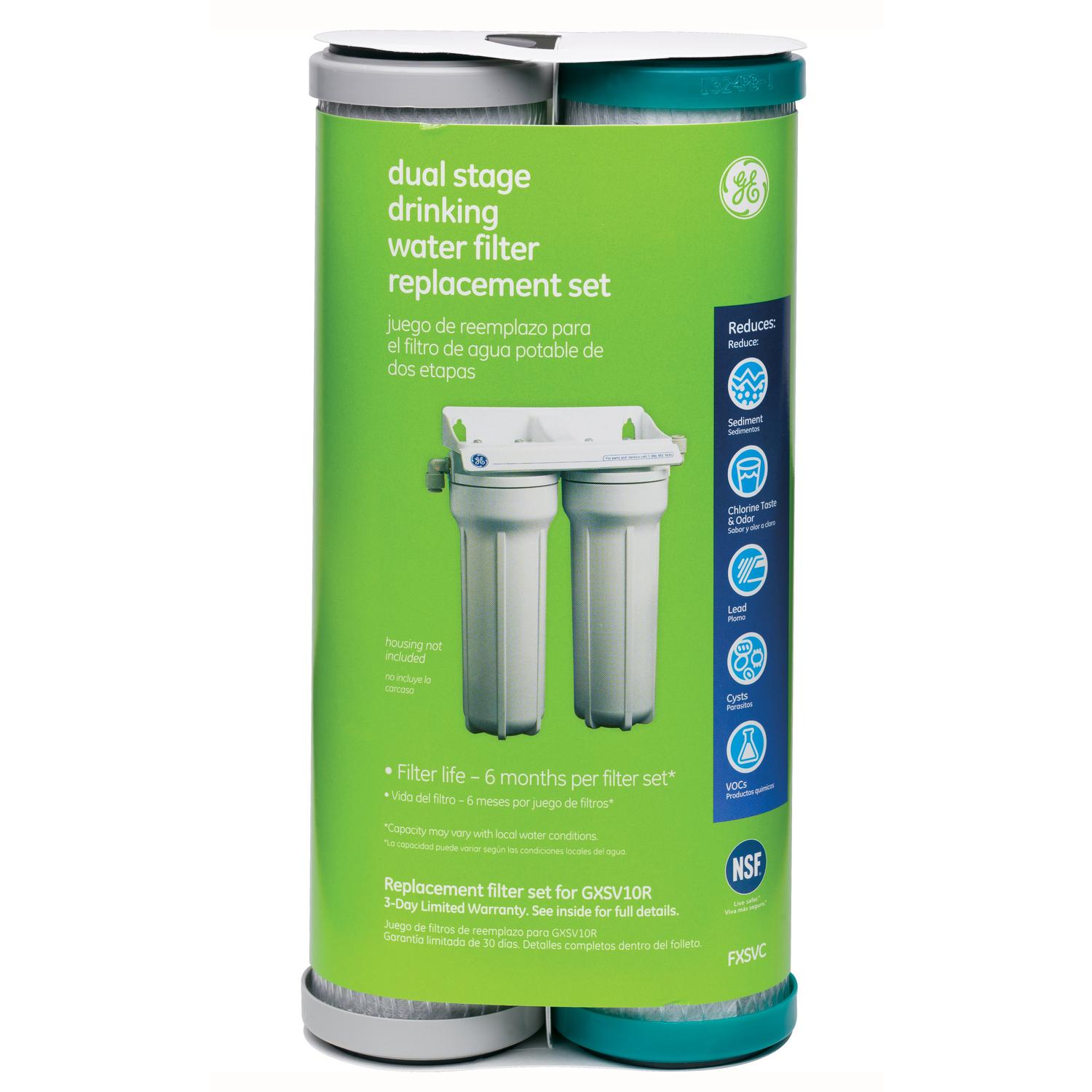 GE FXSVC SmartWater Undersink Filter Set