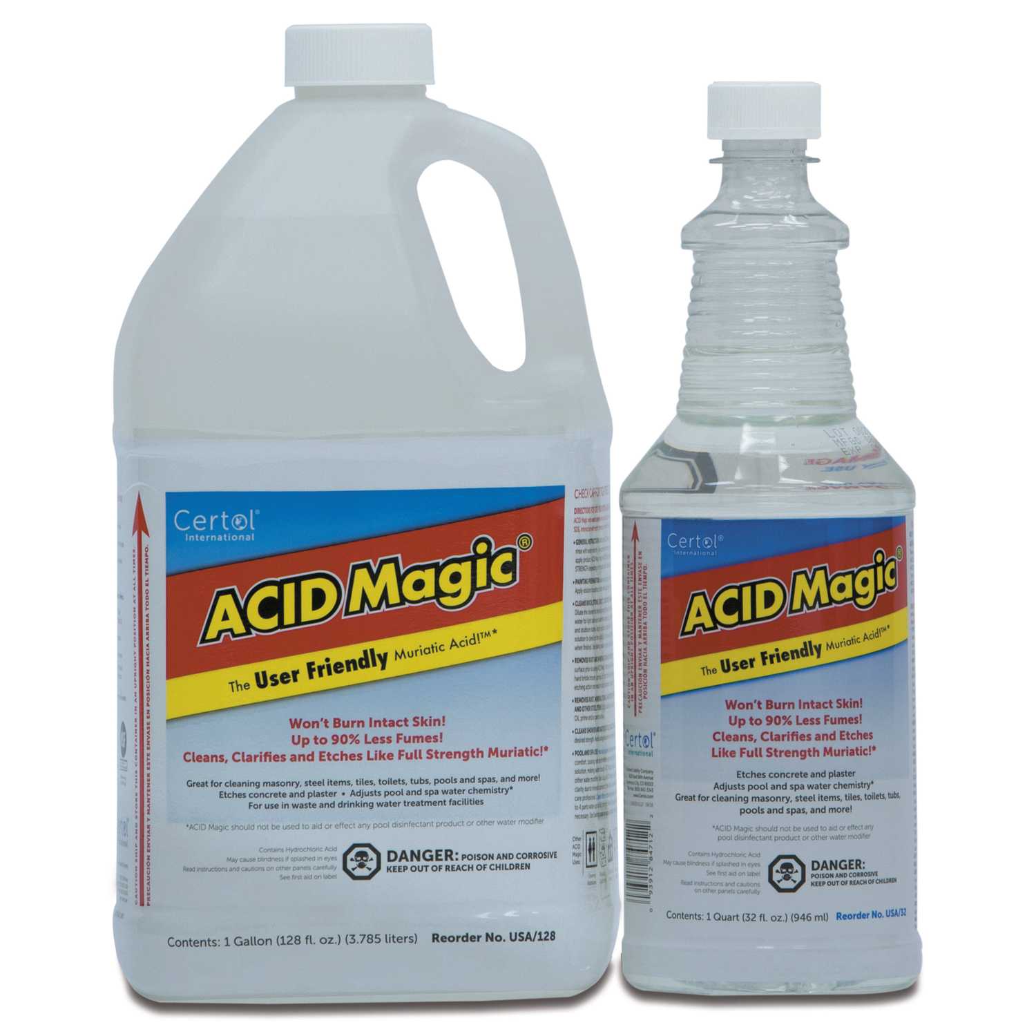 Certol International Acid Magic Muriatic Acid 1 qt. Liquid - Ace Hardware