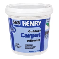 Henry 663 Outdoor Carpet High Strength Latex Beige Adhesive 1 qt