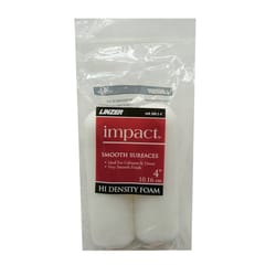 Linzer Impact Foam 4 in. W X 1/4 in. Mini Paint Roller Cover 2 pk