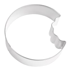 R&M International Corp 3 in. L Cookie Bite Cookie Cutter Silver 1 pc