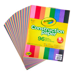 Crayola 12 in. W X 9 in. L Construction Paper 96 pk