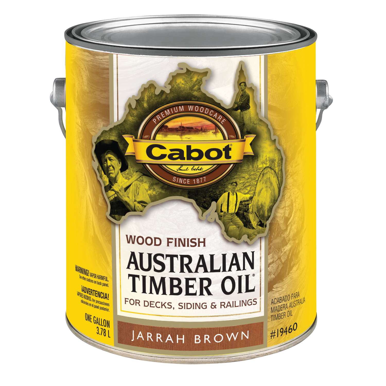 Cabot Transparent Jarrah Brown Oil-Based Natural Oil ...