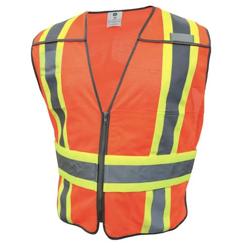 Fire Resistant (FR) Cotton Duck Hi Vis Safety Vest Black S : :  Tools & Home Improvement