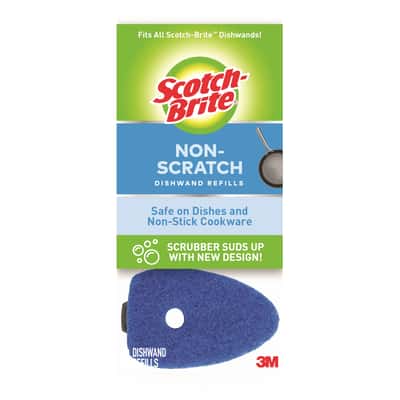 Scotch Brite Heavy Duty Dishwand Scrubber Refill For Kitchen 2 Pk Ace Hardware