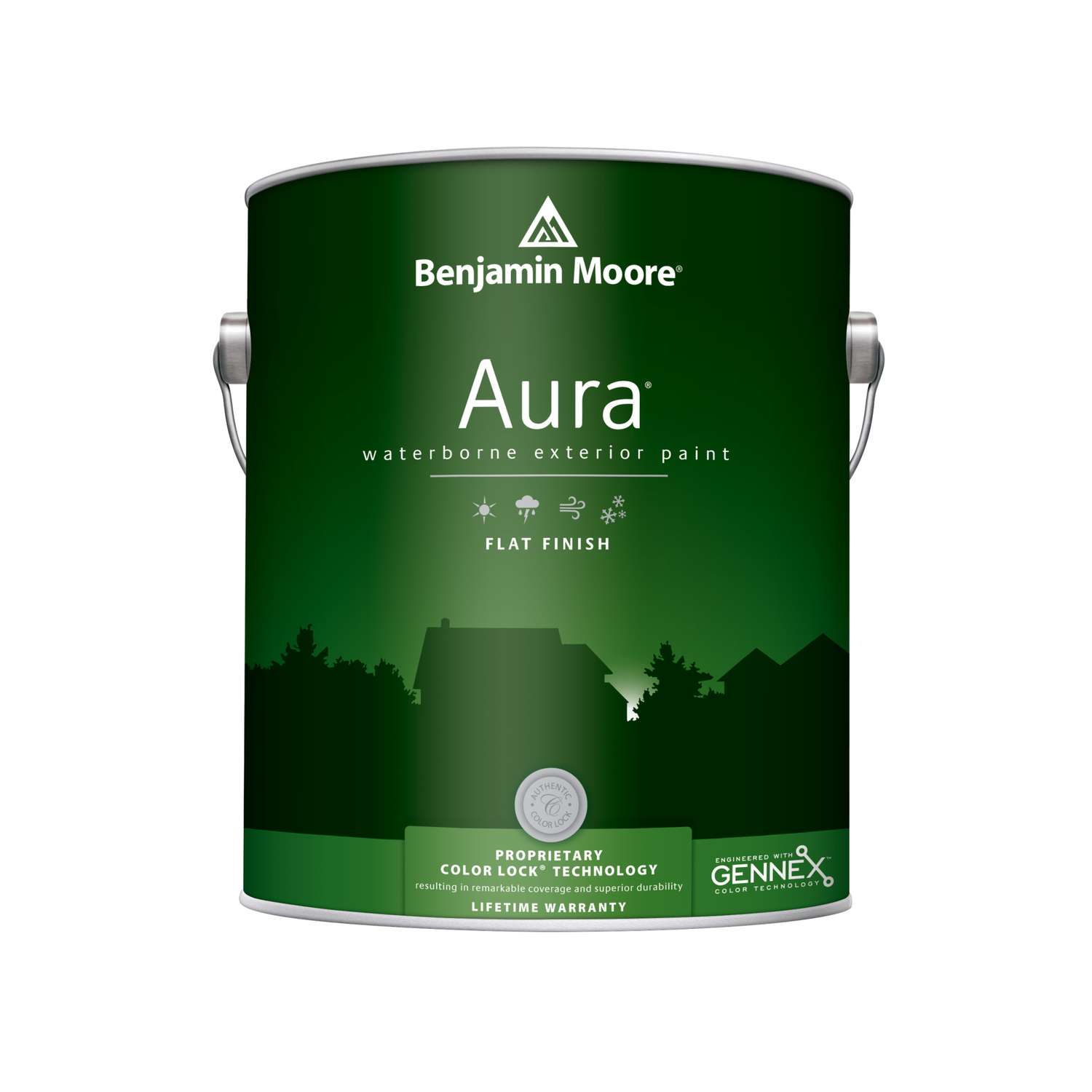 Benjamin Moore Aura Flat Tintable Base Base 2 Paint