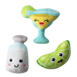 Pet Shop by Fringe Studio Assorted Plush On Margarita Time Dog Toy 1 pk