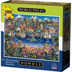 Dowdle Puzzle World Pieces Multicolored 1000 pc