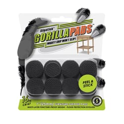 Slipstick Gorillapads Furniture Gripper Rubber Black 16 pk