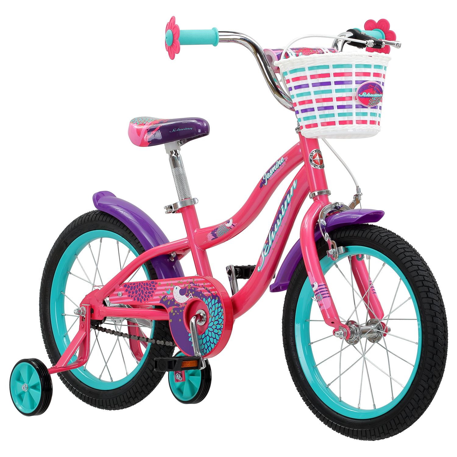 Schwinn Jasmine Girls 16 in. D Bicycle Pink Sansujyuku sansujyuku.com