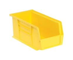 Quantum Storage 5-1/2 in. W X 4-3/4 in. H Tool Storage Bin Polypropylene 1 compartments Yellow