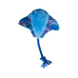 Pet Shop by Fringe Studio Blue Fish Dog Toy 1 pk