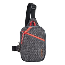 Travelon Greenlander Gray Sling Backpack 7.25 in. H X 5 in. W