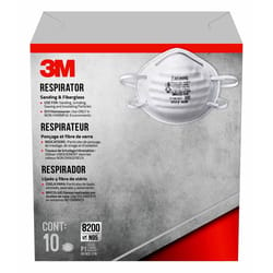 3M N95 Sanding and Fiberglass Respirator White 10 pc