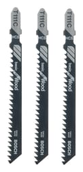 Bosch 4 in. High Carbon Steel T-Shank Side set and milled Jig Saw Blade 8 TPI 3 pk