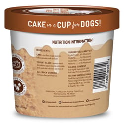 Cuppy Cake Microwave Cake Peanut Butter Treats For Dogs 3.75 oz 1 pk
