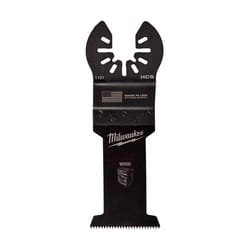 Milwaukee Universal Fit Open-Lok 1-3/8 in. W High Carbon Steel Multi-Tool Oscillating Blade Wood 1 p