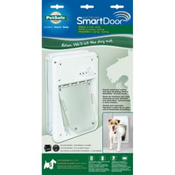 PetSafe SmartDoor 17.75 in. H X 2 in. W Plastic Pet Door