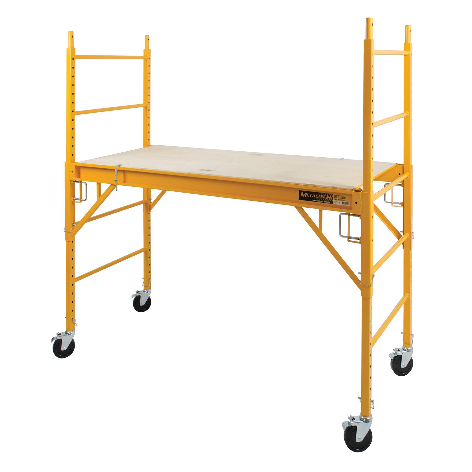 UPC 778300002108 product image for Metaltech Steel Yellow Work Platform Type IA 1000 lb. | upcitemdb.com