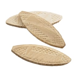 Richelieu Flat Wood Plate Joining Biscuits 2.25 in. L 50 pk Natural