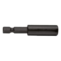 Century Drill & Tool Impact Pro Hex 1/4 in. X 3 in. L Bit Holder Heat-Treated Steel 1 pc