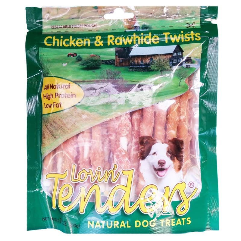 Lovin tenders chicken and rawhide twists best sale