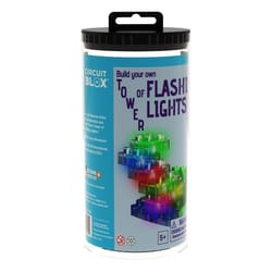 E-Blox Circuit Blox Build Your Own Tower of Flashing Lights Multicolored