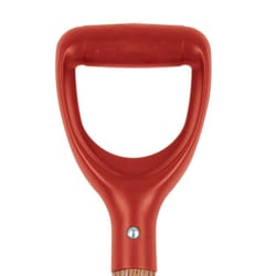 ACE 46.5 in. Plastic Scoop General Purpose Shovel Wood Handle