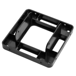 Architectural Mailboxes Black Plastic Quick Mailbox Adapter 4 in. L 13 lb