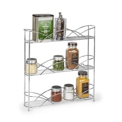 Spectrum 2.75 in. L X 13 in. W X 13.3 in. H Silver Spice Organizer