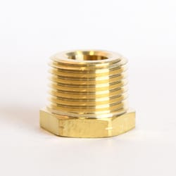 ATC 1/2 in. MPT 1/4 in. D FPT Brass Hex Bushing