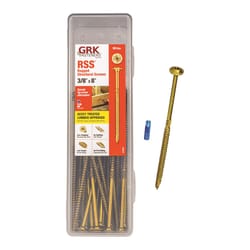 GRK Fasteners 3/8 in X 8 in. L Star Washer Head Self Tapping Structural Screws