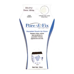 Porc-A-Fix Porcelain Basic White Touch-Up Glaze 15 cc