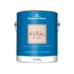 Benjamin Moore Regal Select Eggshell White Paint and Primer Interior 1 gal