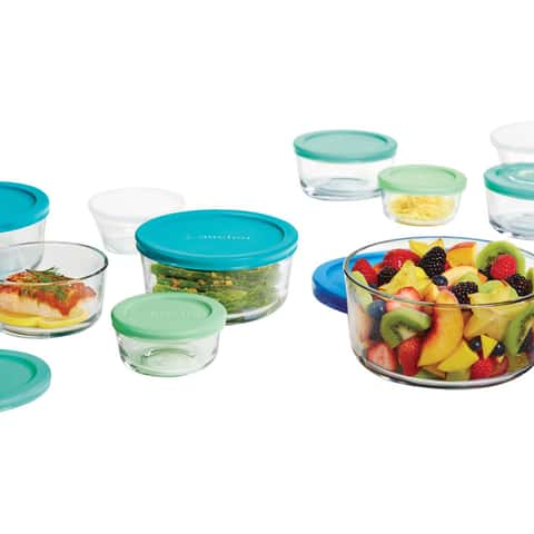 Anchor Hocking 30 Piece Glass Food Storage and Bake Container Sets