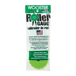 Wooster Green Polypropylene Roller Gauge