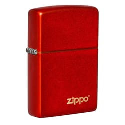 Zippo Red Classic Metallic Lighter 1 pk