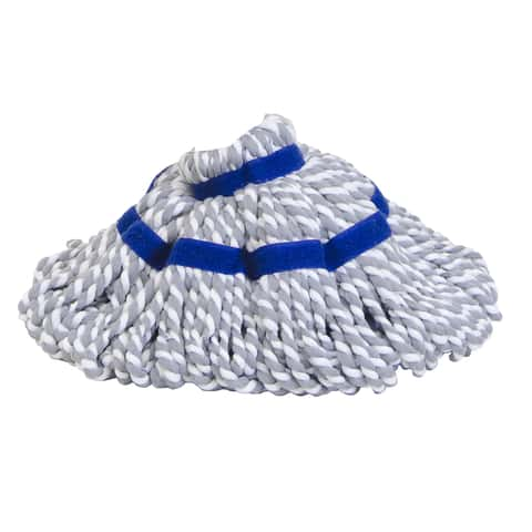 Quickie 15.6 in. Twist Microfiber/Chenille Mop Refill 1 pk - Ace Hardware