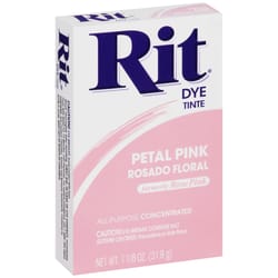 Rit 1.13 oz Petal Pink For Fabric Dye