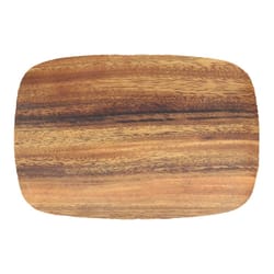 Pacific Merchants Natural Acacia Wood Bar Board Tray 1 ct