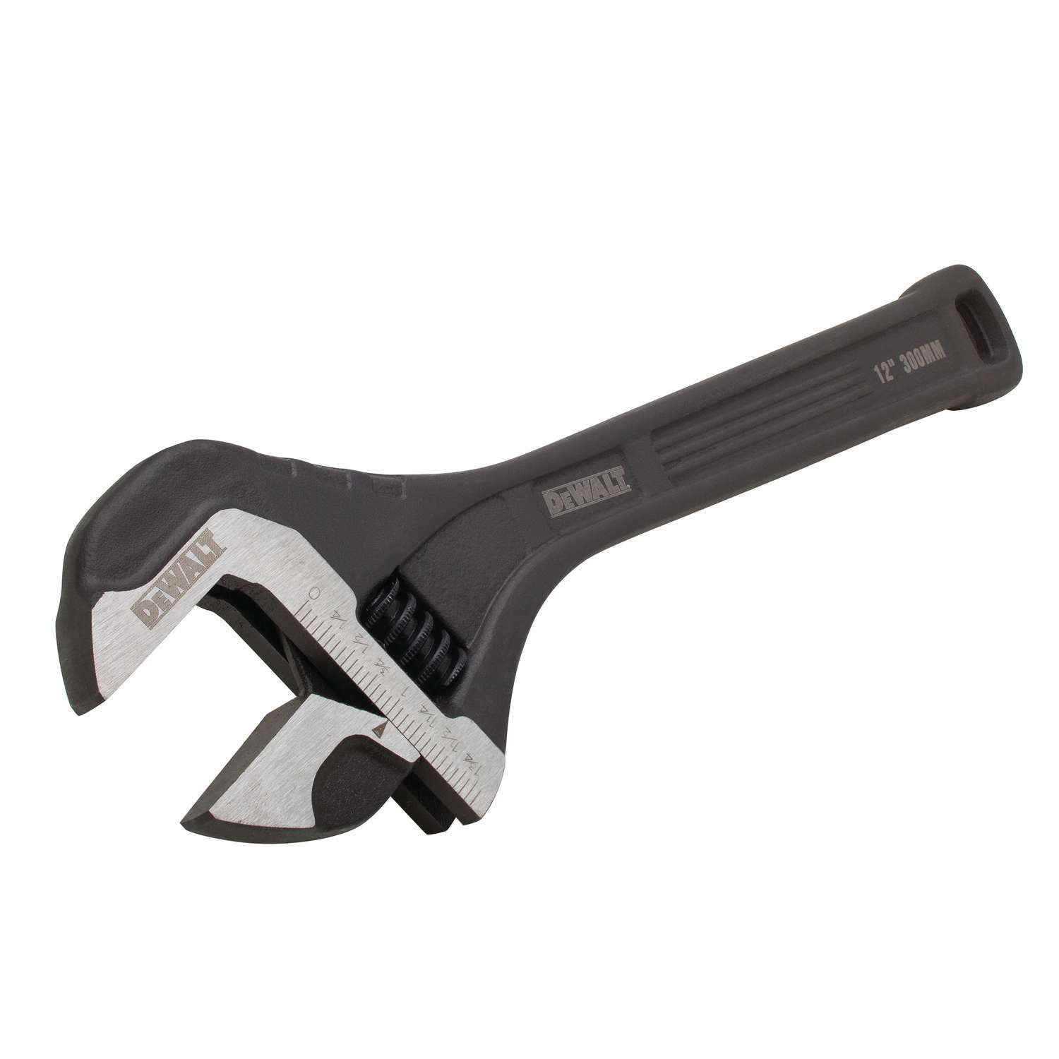 DeWalt Metric and SAE Adjustable Wrench 12 in. L 1 pc Ace Hardware