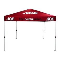 10 in. H X 10 in. W X 10 in. L Red Canopy