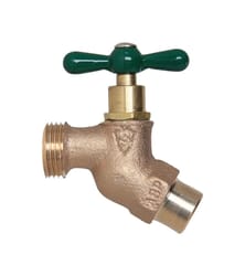 Arrowhead 1/2 in. Copper Sweat X 3/4 in. MHT Brass No-Kink Hose Bibb