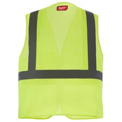 Milwaukee Reflective Type R Class 2 Safety Vest High Visibility Yellow L/XL