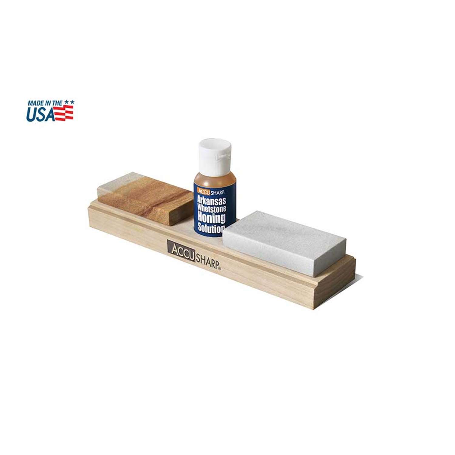 AccuSharp Whetstone Arkansas Sharpening Kit Ace Hardware