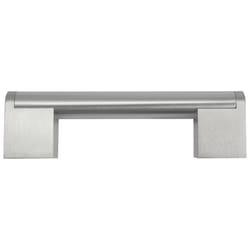 Laurey Tribeca T-Bar Cabinet Pull 5-1/16 in. Satin Nickel Silver 1 pk