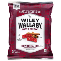 Wiley Wallaby Hot Cinnamon Licorice 4 oz