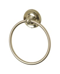 OakBrook Brushed Nickel Towel Ring Zinc