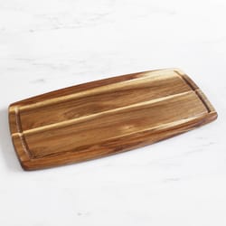 Totally Bamboo 14 in. L X 7 in. W X 0.62 in. Acacia Wood Cutting Board