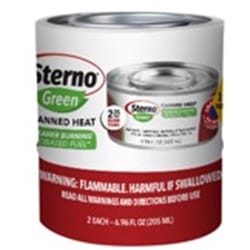 Sterno Canned Chafing Fuel Ethanol Gel 12.2 oz 2 pk